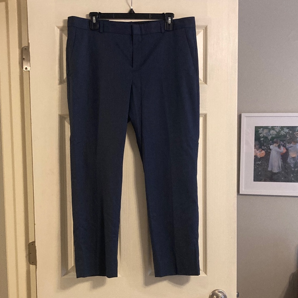 Banana Republic Blue Hampton Pant, 12